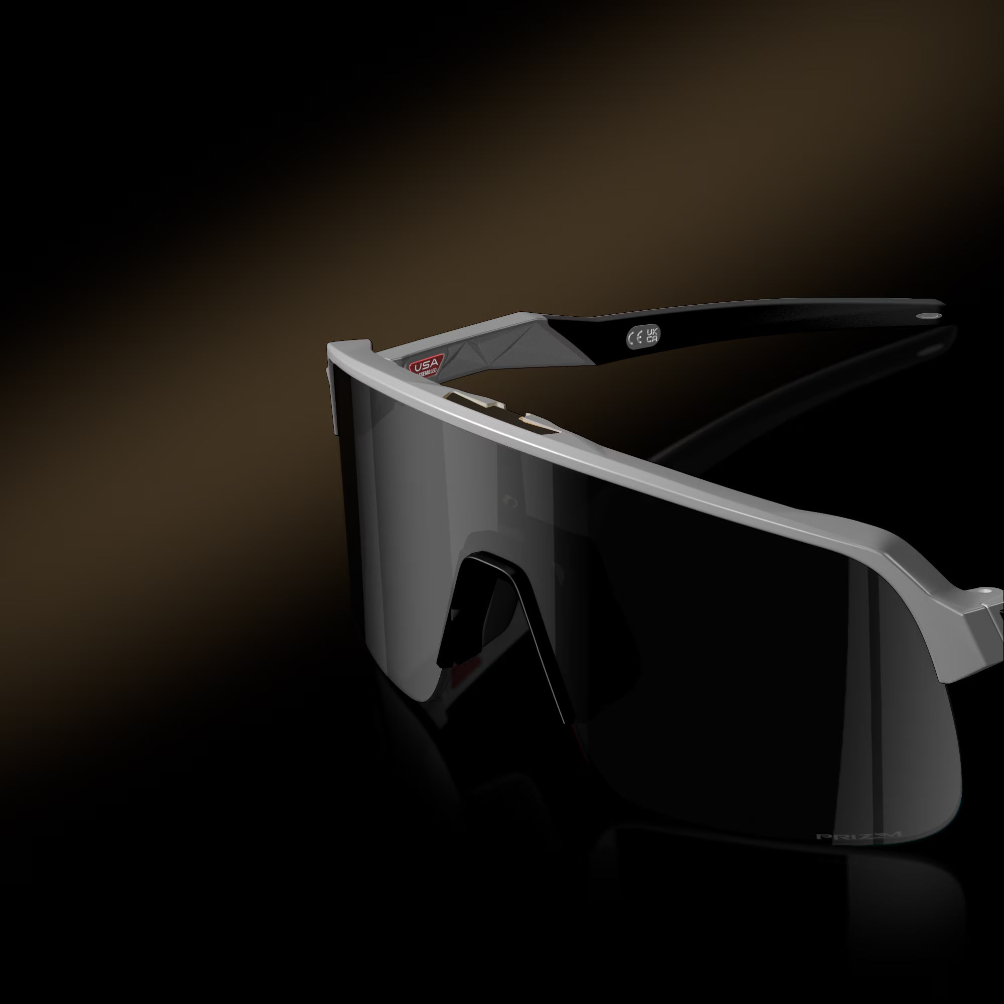 Oakley Sutro Lite S Players Collection Sunglasses – Prizm Black Lenses with Matte White Frame (