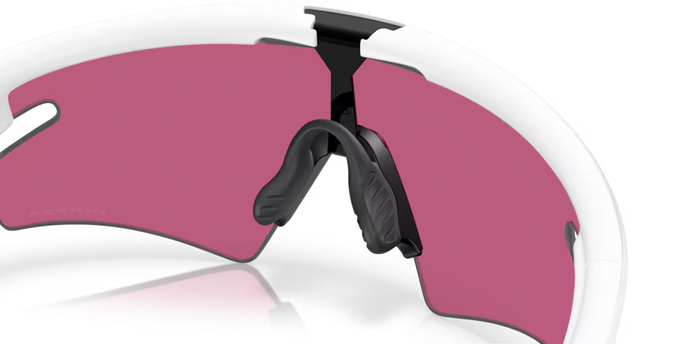 Oakley Sphaera Slash Sunglasses (Matte White/Prizm Field) | Cycling Gears Hub