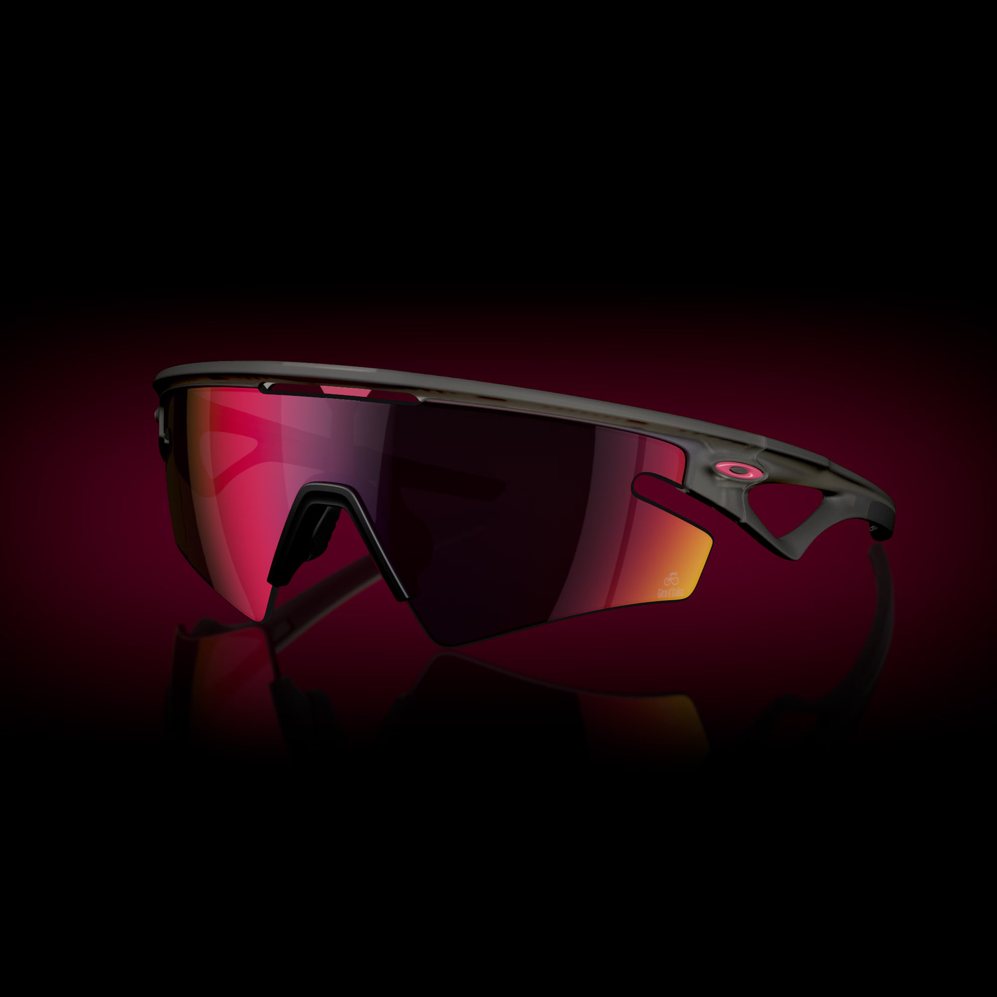 Oakley Sphaera™ Slash Giro d’Italia Collection Sunglasses – Prizm Road Lenses with Giro Grey Smoke Frame