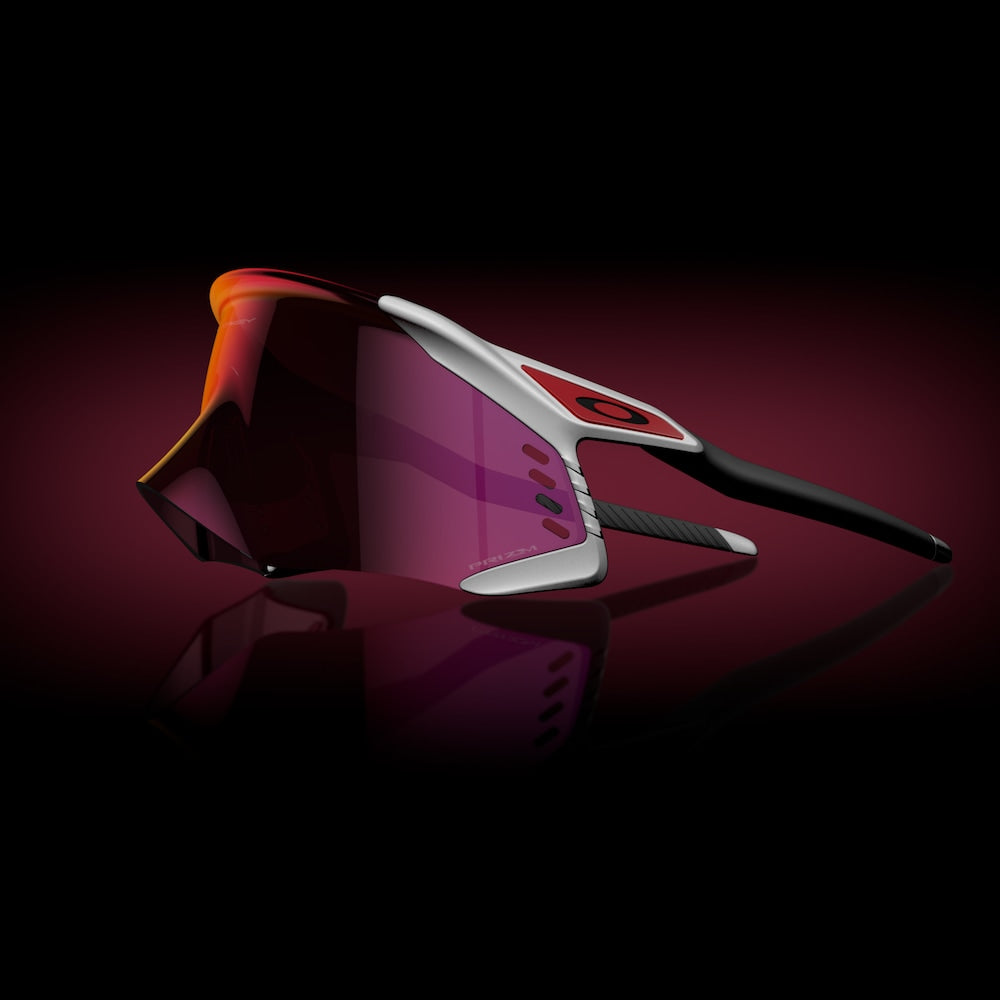 Oakley sunglass Velo Kato™ prizm road Lenses with matte white Frame