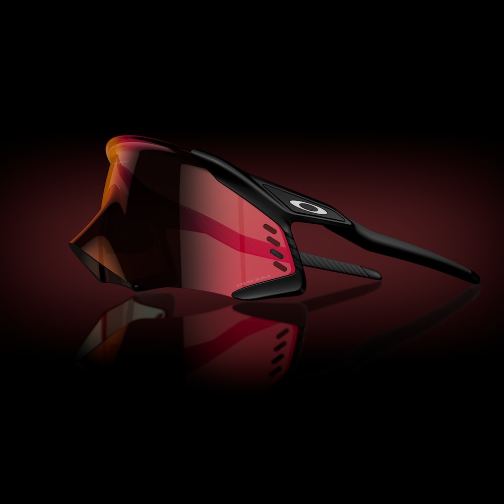 Oakley Sunglass Velo Kato prizm trail torch Lenses with matte black Frame