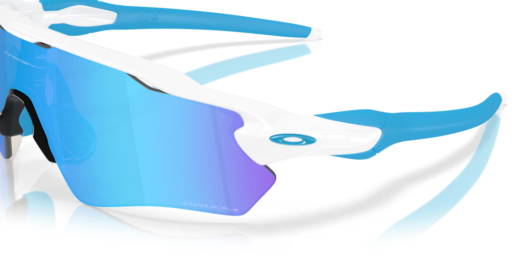 Oakley Radar® EV S Path® Sunglasses – Prizm Sapphire Lens with Polished White Frame