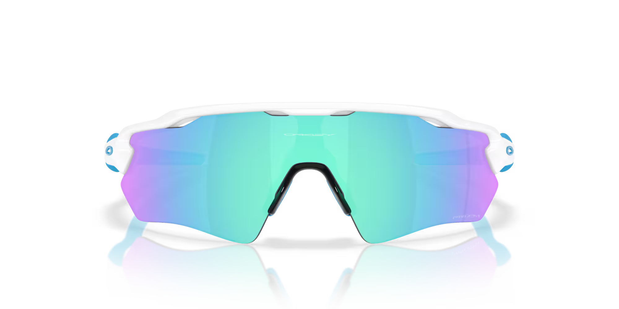 Oakley Radar® EV S Path® Sunglasses – Prizm Sapphire Lens with Polished White Frame