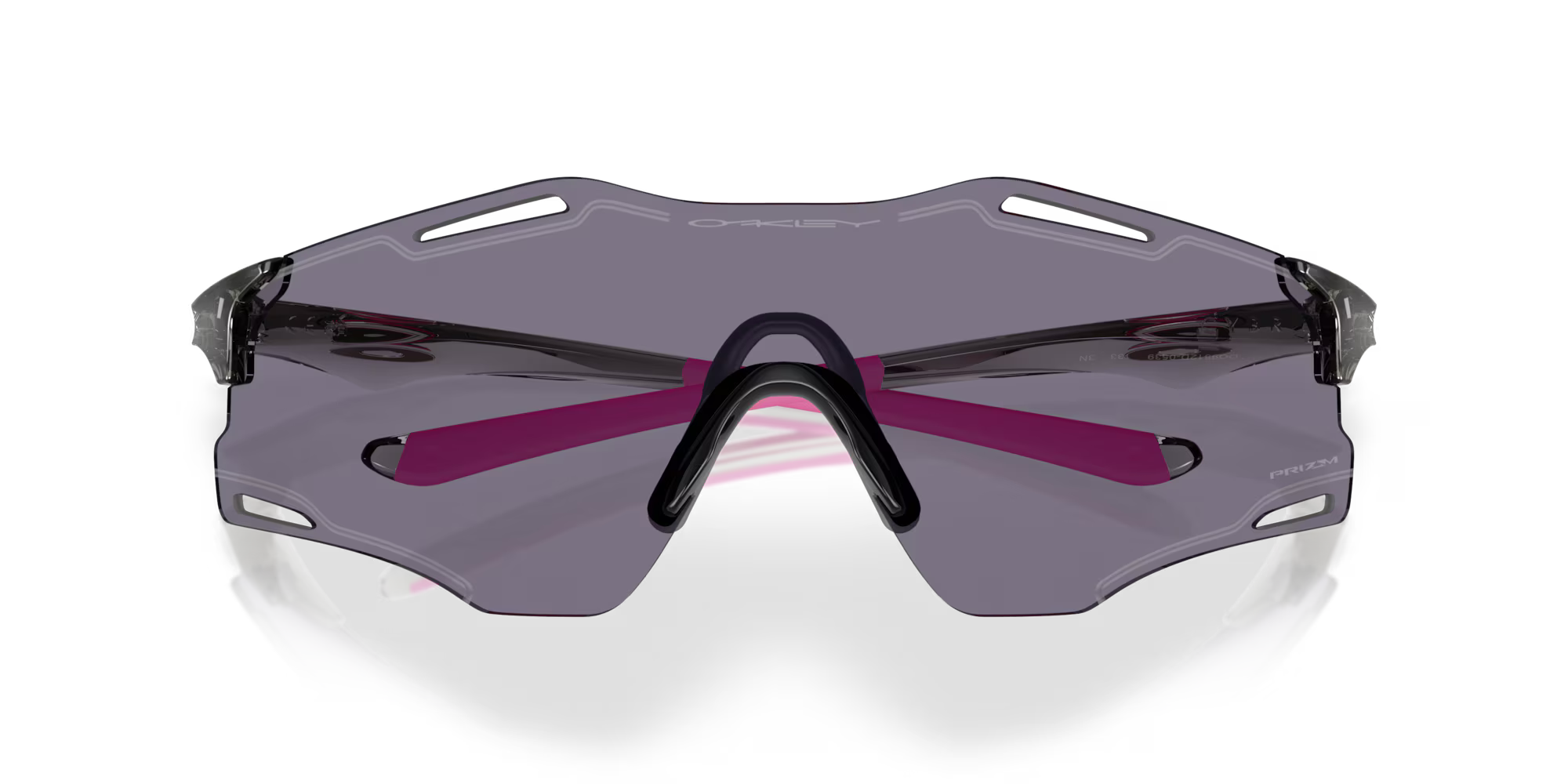 Oakley Cybr Zero Sunglasses – Prizm Grey Lenses with Polished Carbon Frame