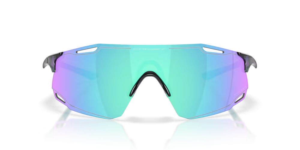 Oakley Cybr Dyno Sunglasses (Polished Black/Prizm Sapphire) | Cycling Gears Hub