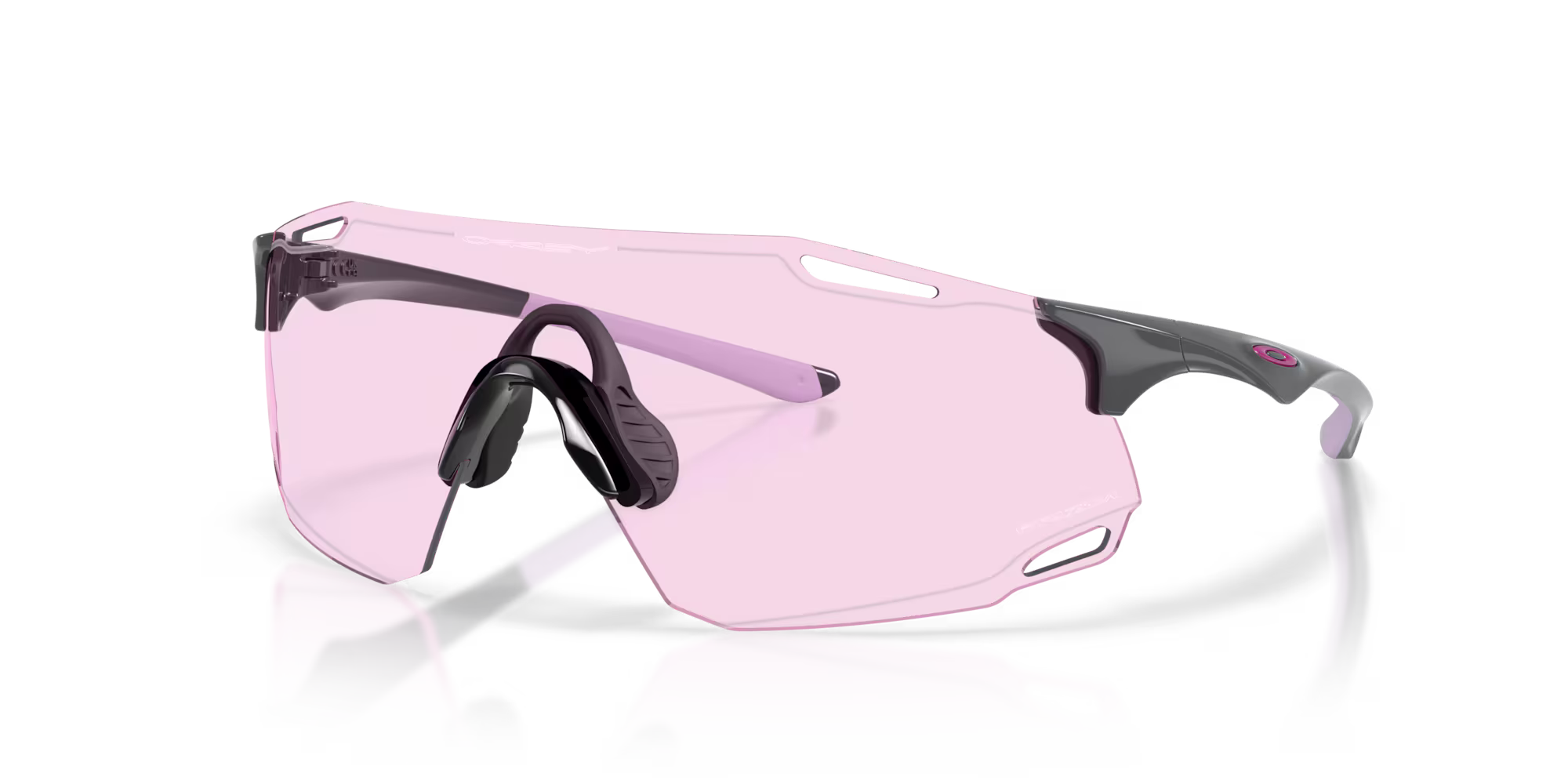 Oakley Cybr Dyno Sunglasses – Prizm Low Light Lenses with Polished Carbon Frame