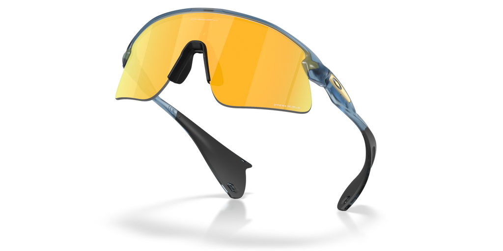 Oakley Stunt Devil matte trans abyss sunglasses with Prizm 24K shield lens