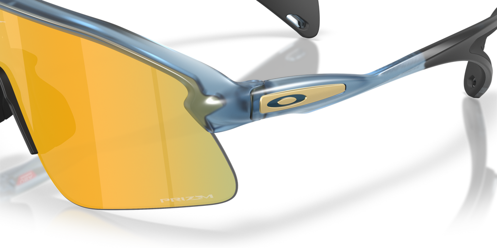 Oakley Stunt Devil matte trans abyss sunglasses with Prizm 24K shield lens