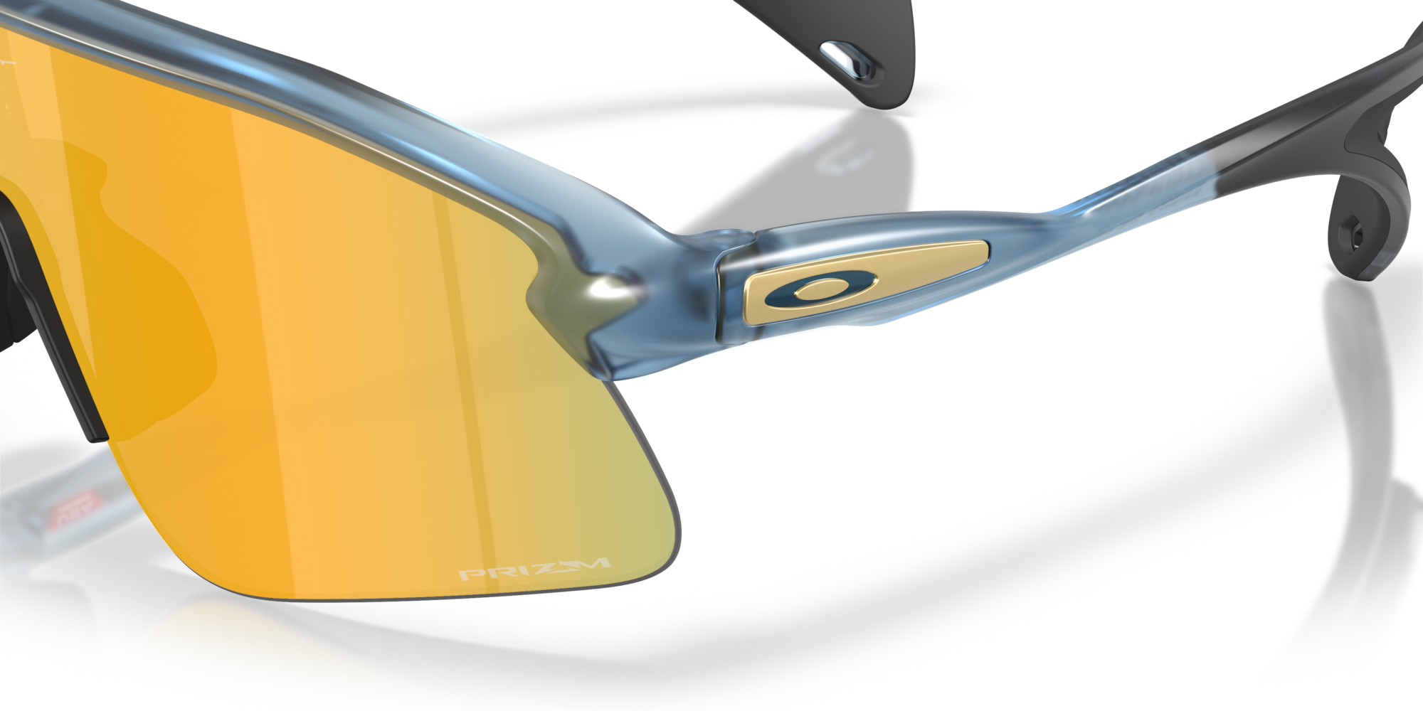 Oakley Stunt Devil matte trans abyss sunglasses with Prizm 24K shield lens