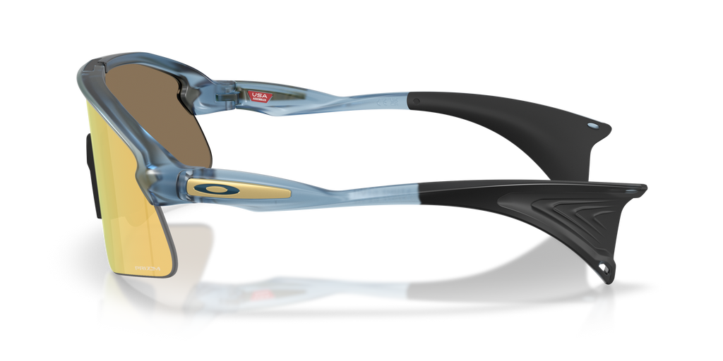 Oakley Stunt Devil matte trans abyss sunglasses with Prizm 24K shield lens
