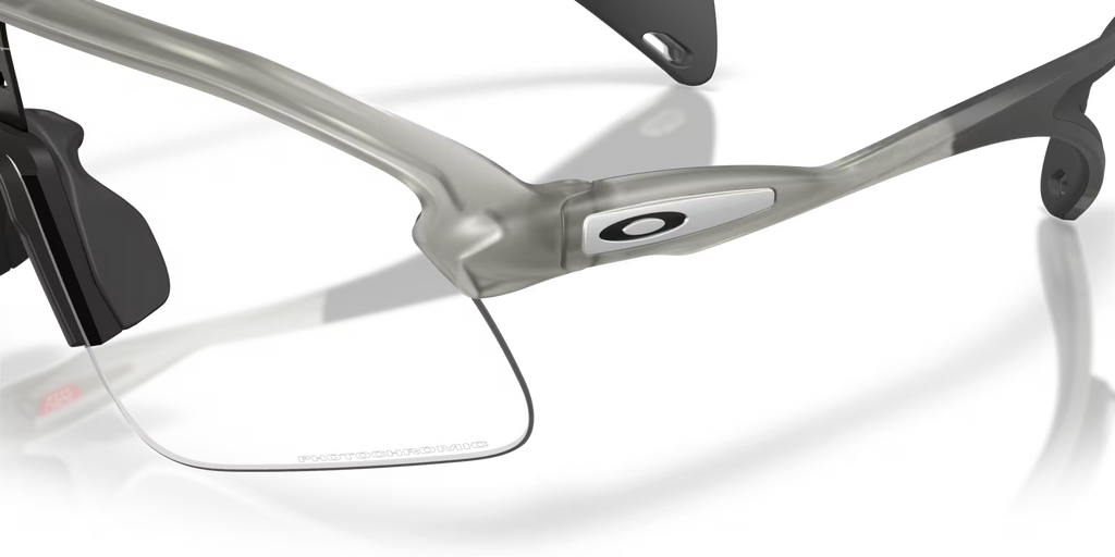 Oakley Stunt Devil Grey Ink sunglasses with photochromic shield lens