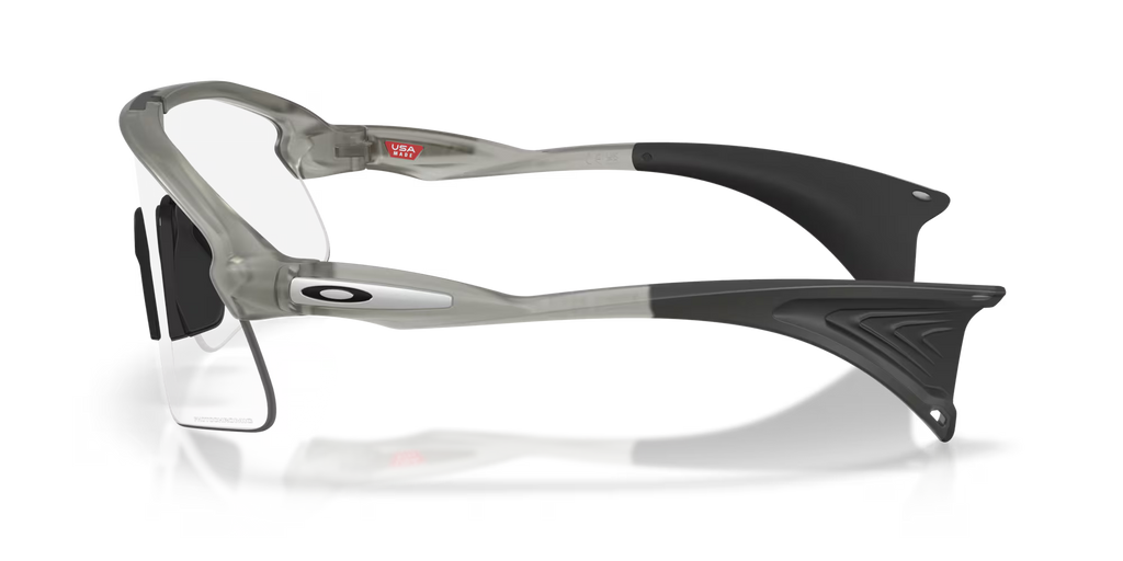 Oakley Stunt Devil Grey Ink sunglasses with photochromic shield lens