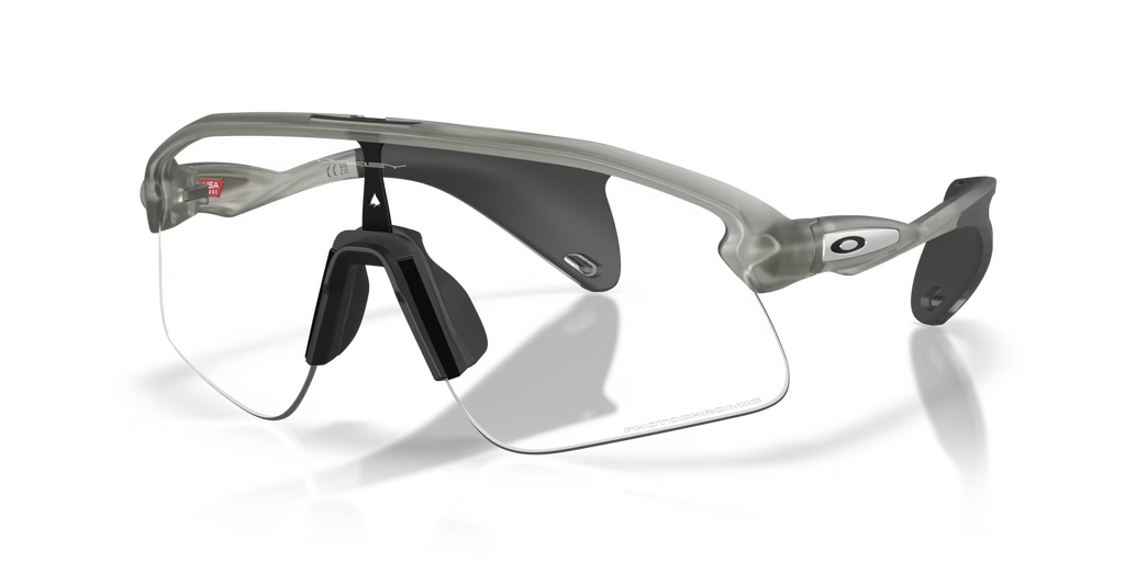 Oakley Stunt Devil Grey Ink sunglasses with photochromic shield lens