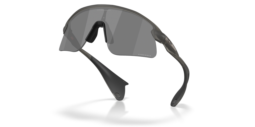 Oakley Stunt Devil S grey smoke sunglasses with Prizm Black lenses