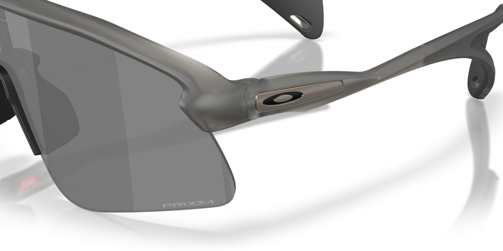 Oakley Stunt Devil S grey smoke sunglasses with Prizm Black lenses