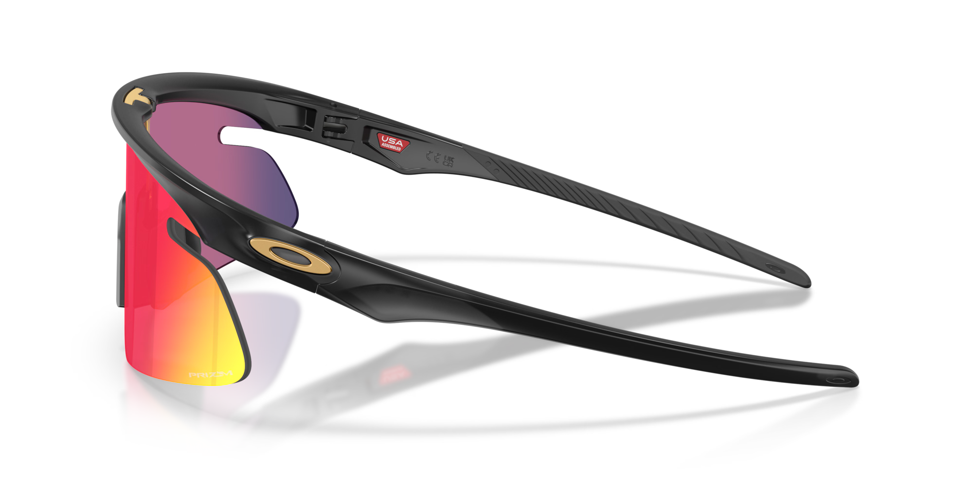 Oakley RSLV Lite Sunglasses – Prizm Road Lens with Black Ink Frame
