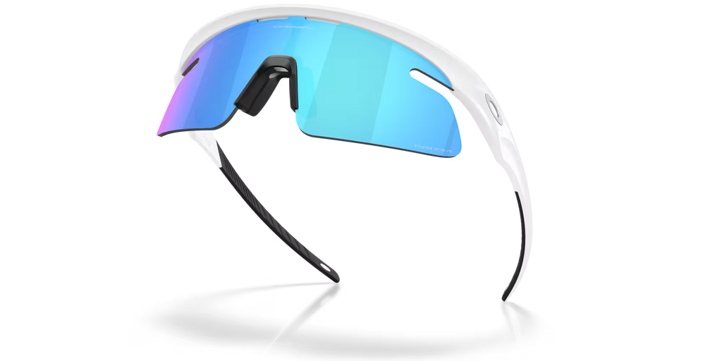 Oakley RSLV Lite Sunglasses – Prizm Sapphire Lens with Matte White Frame