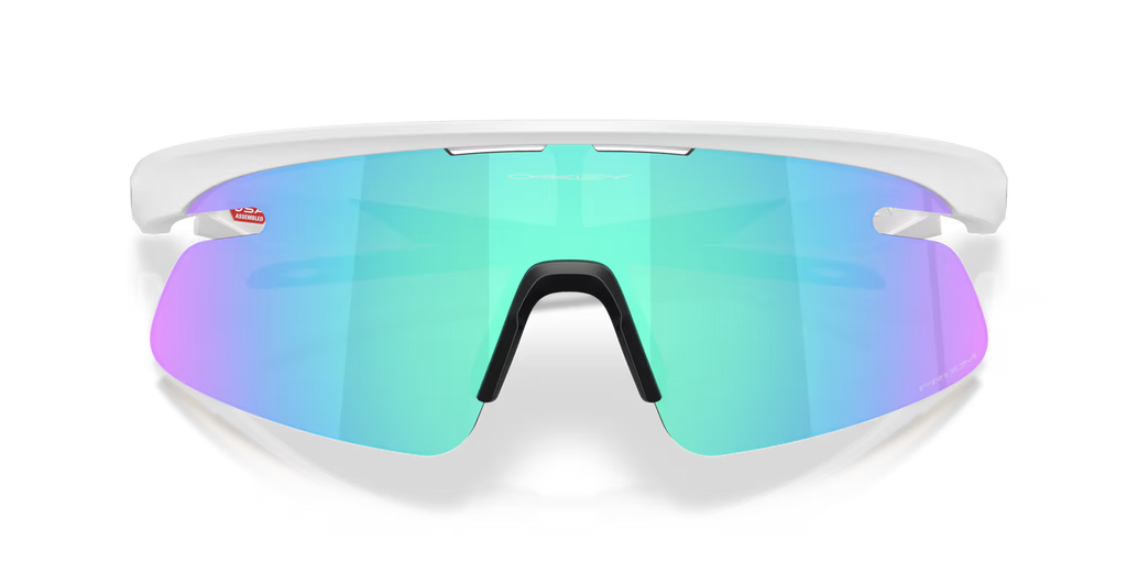 Oakley RSLV Lite Sunglasses – Prizm Sapphire Lens with Matte White Frame