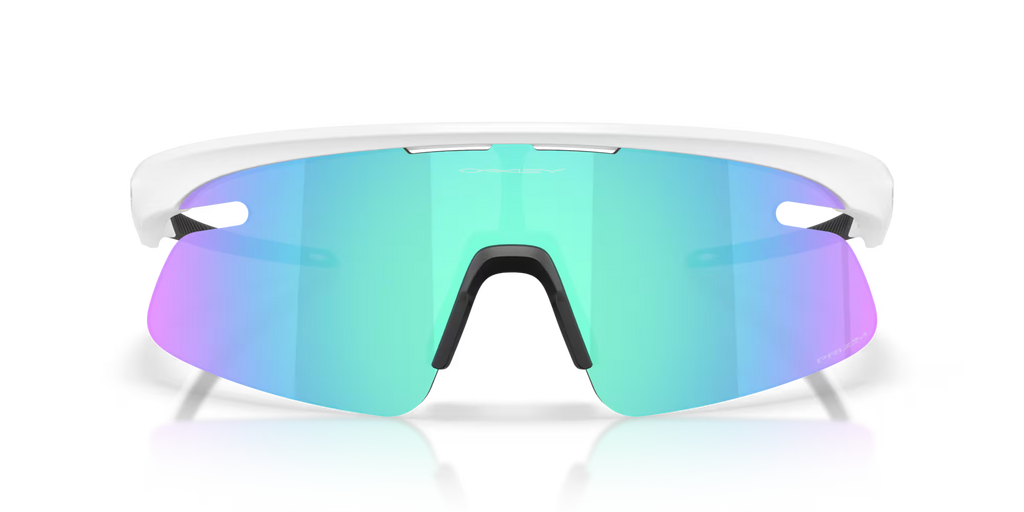 Oakley RSLV Lite Sunglasses – Prizm Sapphire Lens with Matte White Frame