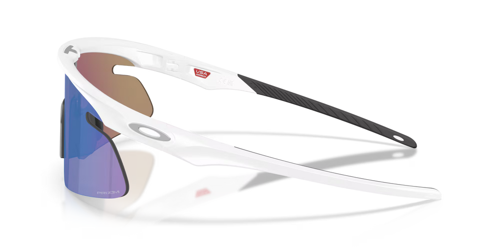 Oakley RSLV Lite Sunglasses – Prizm Sapphire Lens with Matte White Frame