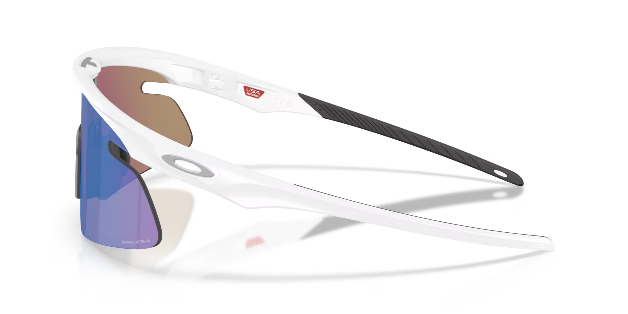 Oakley RSLV Lite Sunglasses – Prizm Sapphire Lens with Matte White Frame