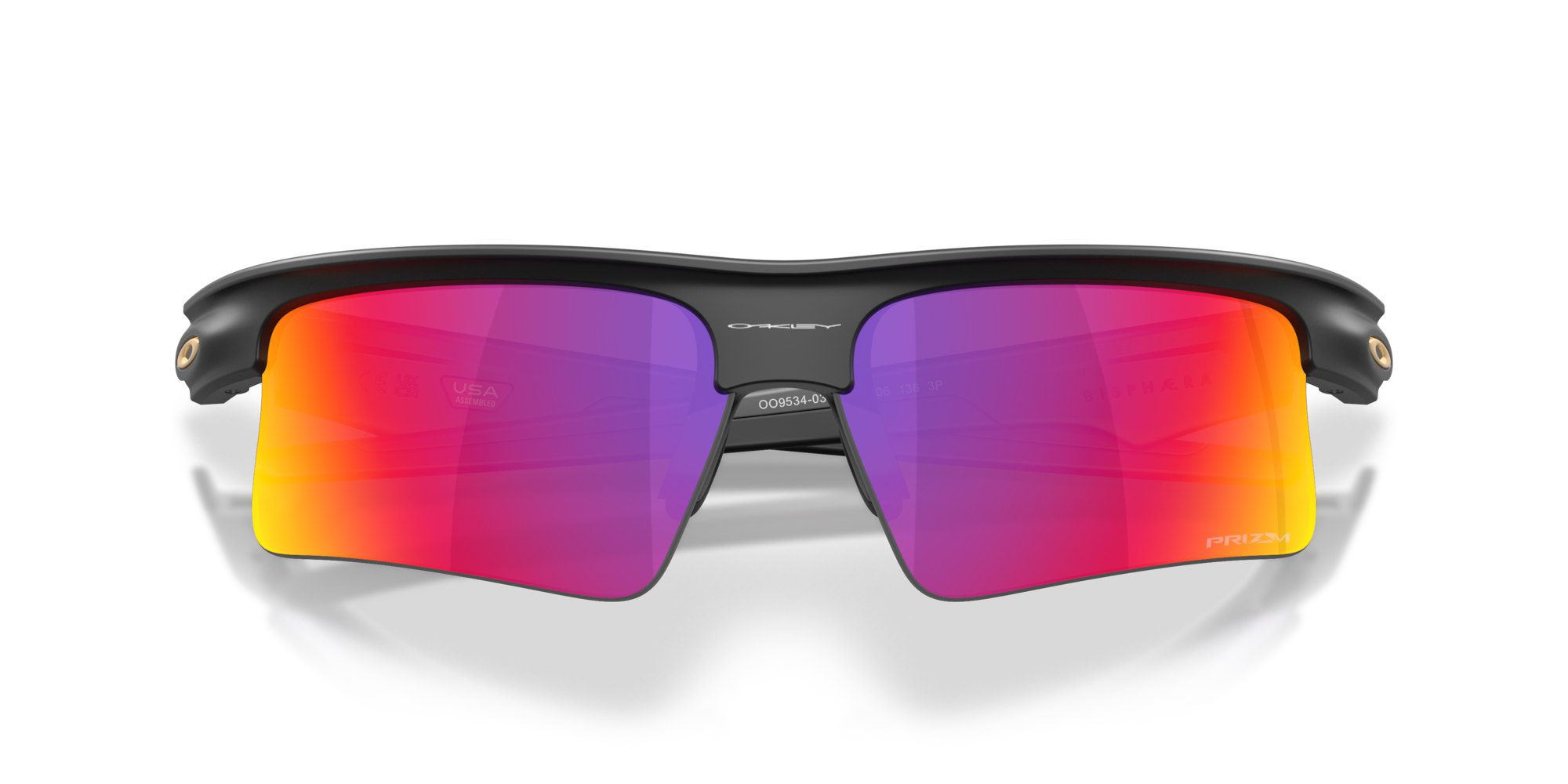 Oakley BiSphaera™ Speed Sunglasses – Prizm Road Lenses with Matte Black Frame