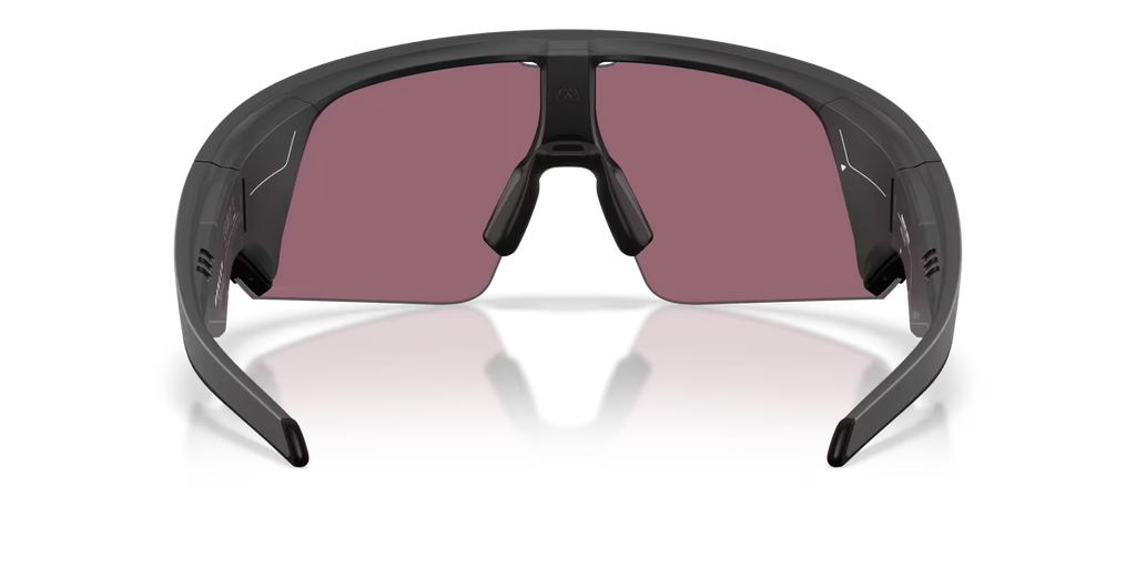 Oakley Meta Vanguard Smart Glasses – Prizm Road Lenses with AI Camera, Audio & Garmin Integration (Black Frame, One Size)