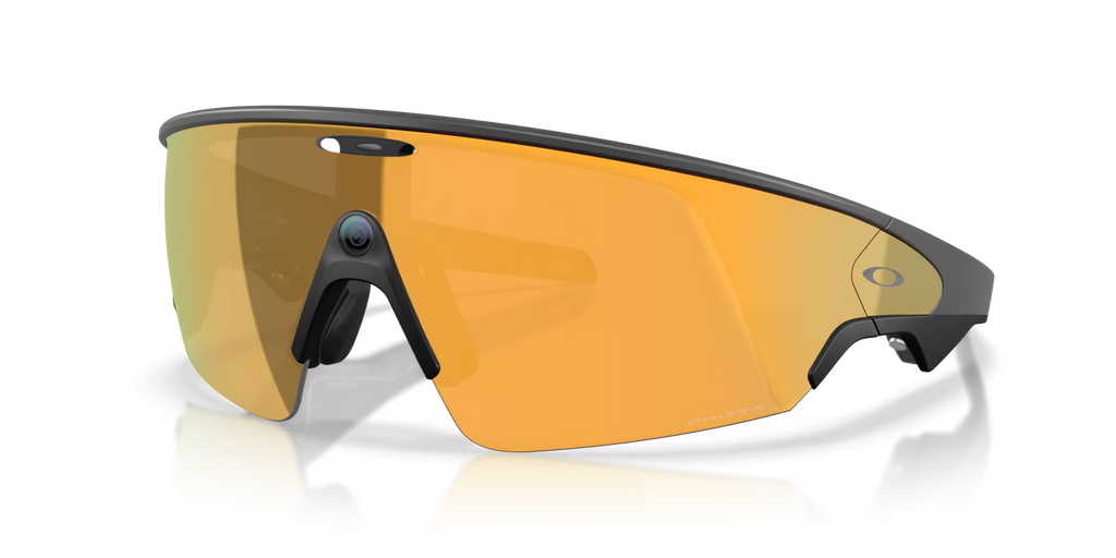 Oakley Meta Vanguard Smart Glasses – Prizm 24K Lenses with Black Frame