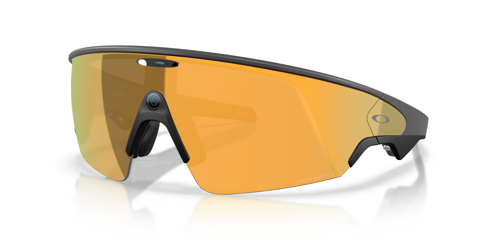 Oakley Meta Vanguard Smart Glasses – Prizm 24K Lenses with Black Frame