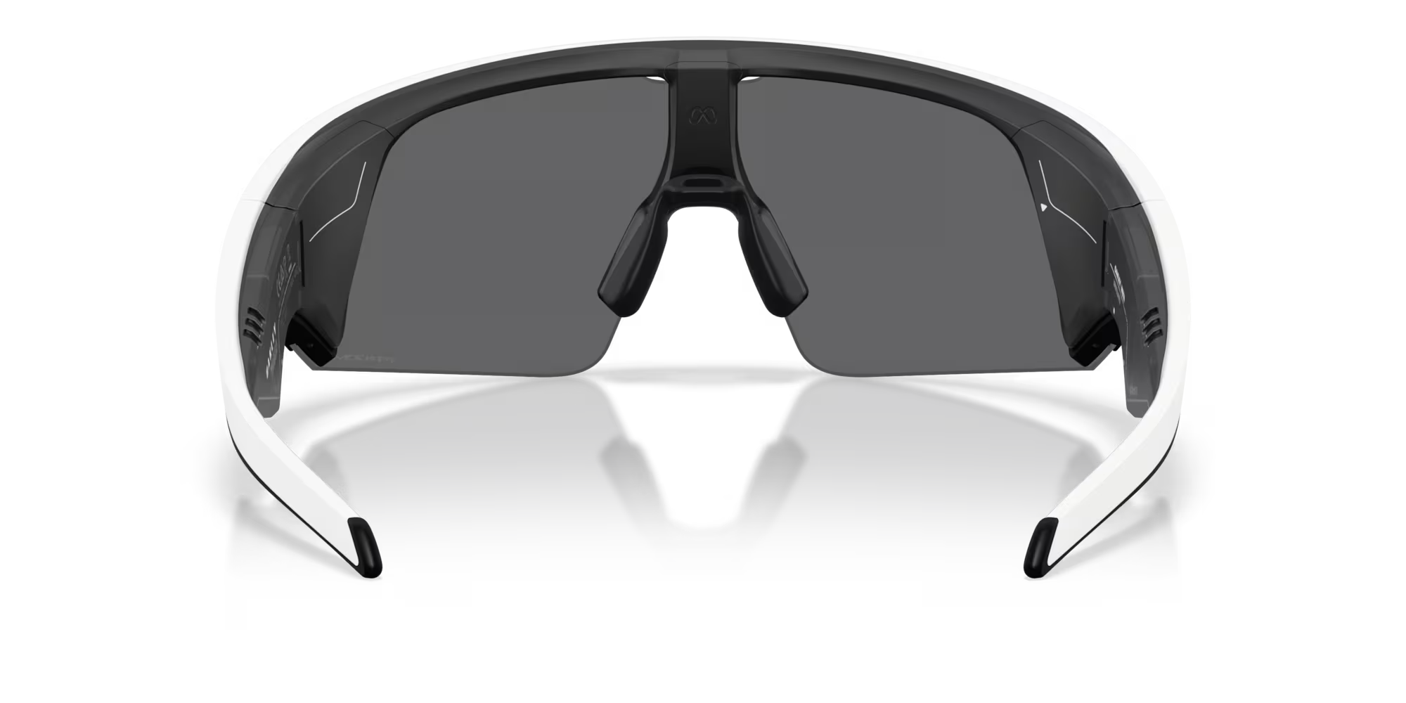 Oakley Meta Vanguard Smart Glasses – Prizm Black Lenses with White Frame