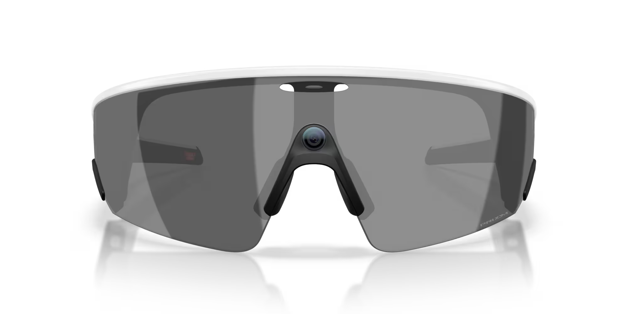 Oakley Meta Vanguard Smart Glasses – Prizm Black Lenses with White Frame