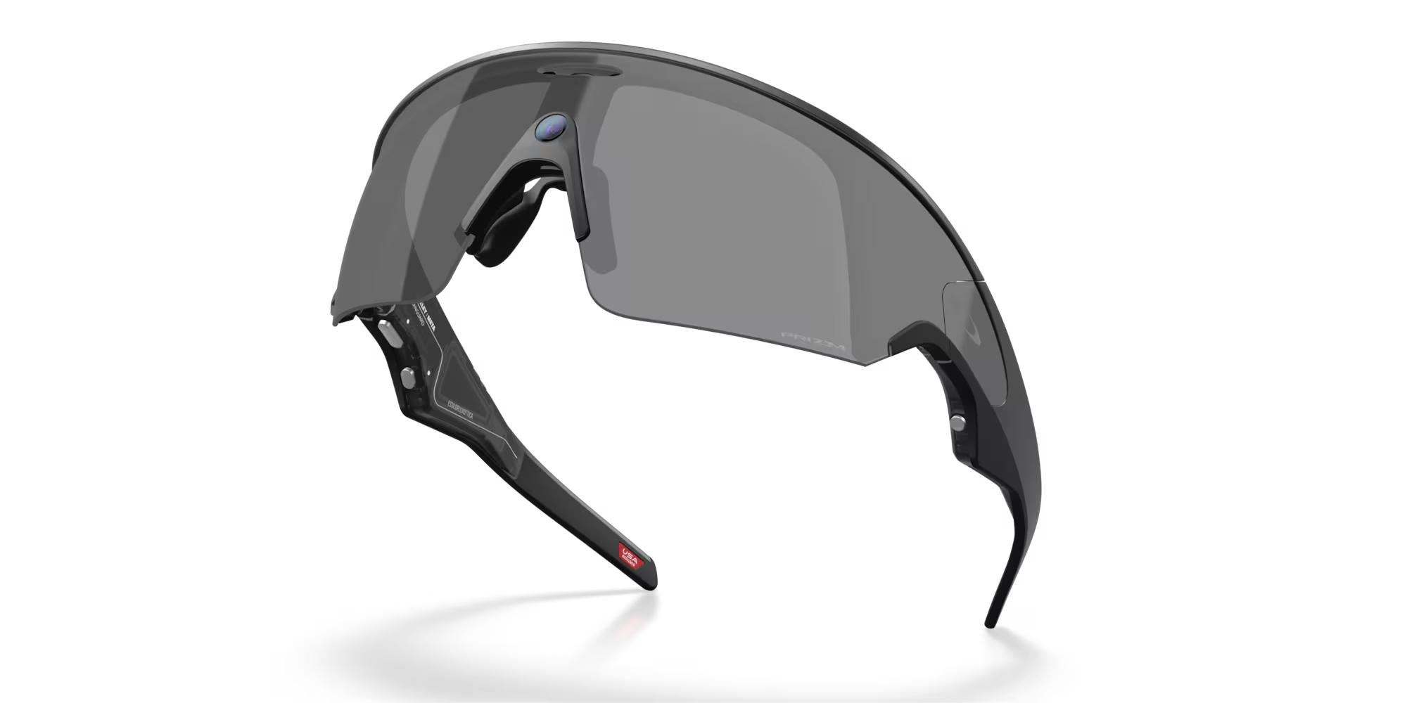 Oakley Meta Vanguard Smart Glasses – Prizm Black Lenses with White Frame (AI Performance Series)