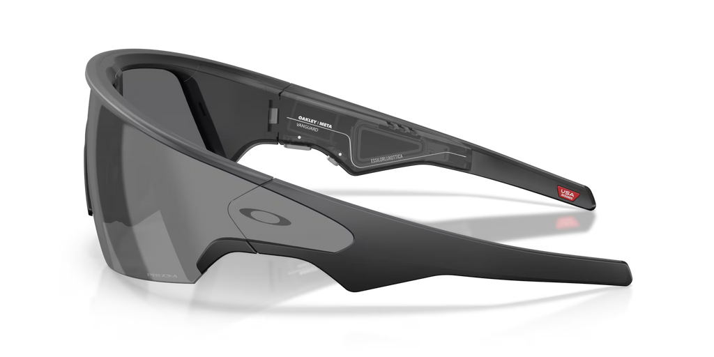 Oakley Meta Vanguard Smart Glasses – Prizm Black Lenses with White Frame (AI Performance Series)