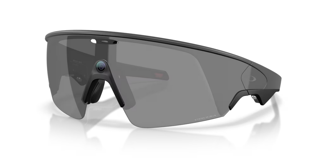 Oakley Meta Vanguard Smart Glasses – Prizm Black Lenses with White Frame (AI Performance Series)