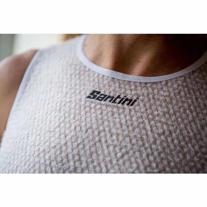 SANTINI ALPHA WNTR B.LAYER(S.LESS)-WHT-XLXXL