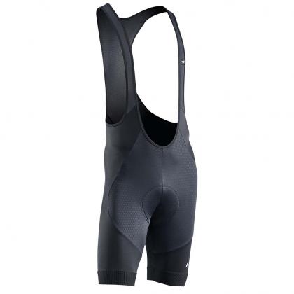 Northwave | Active Bibshorts Gel Color-Black | Performance Cycling Bib Shorts (Size XL)
