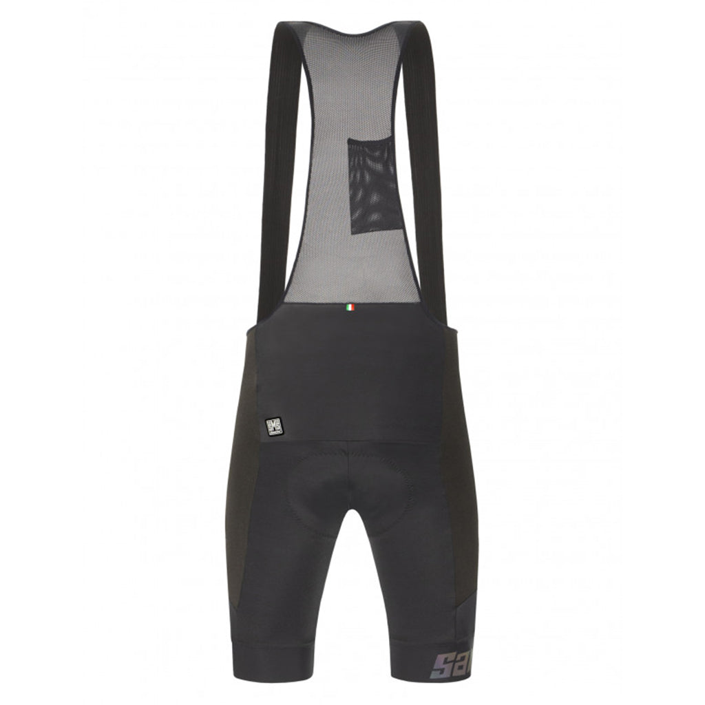 SANTINI IMPACT-ANTI-ABRAS.BIBSHORTS-BLK