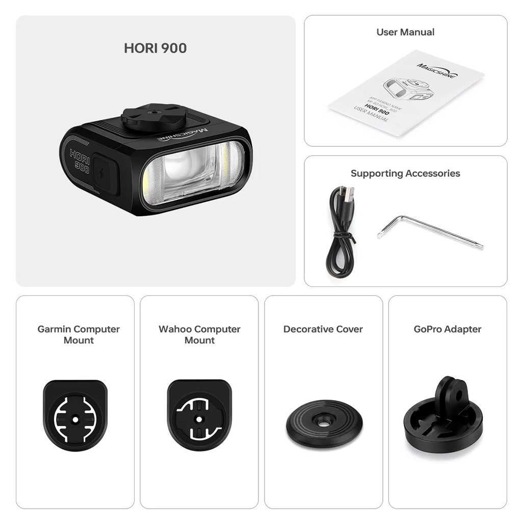 Magicshine Hori 900 Front Light High-Powered Bike Headlight