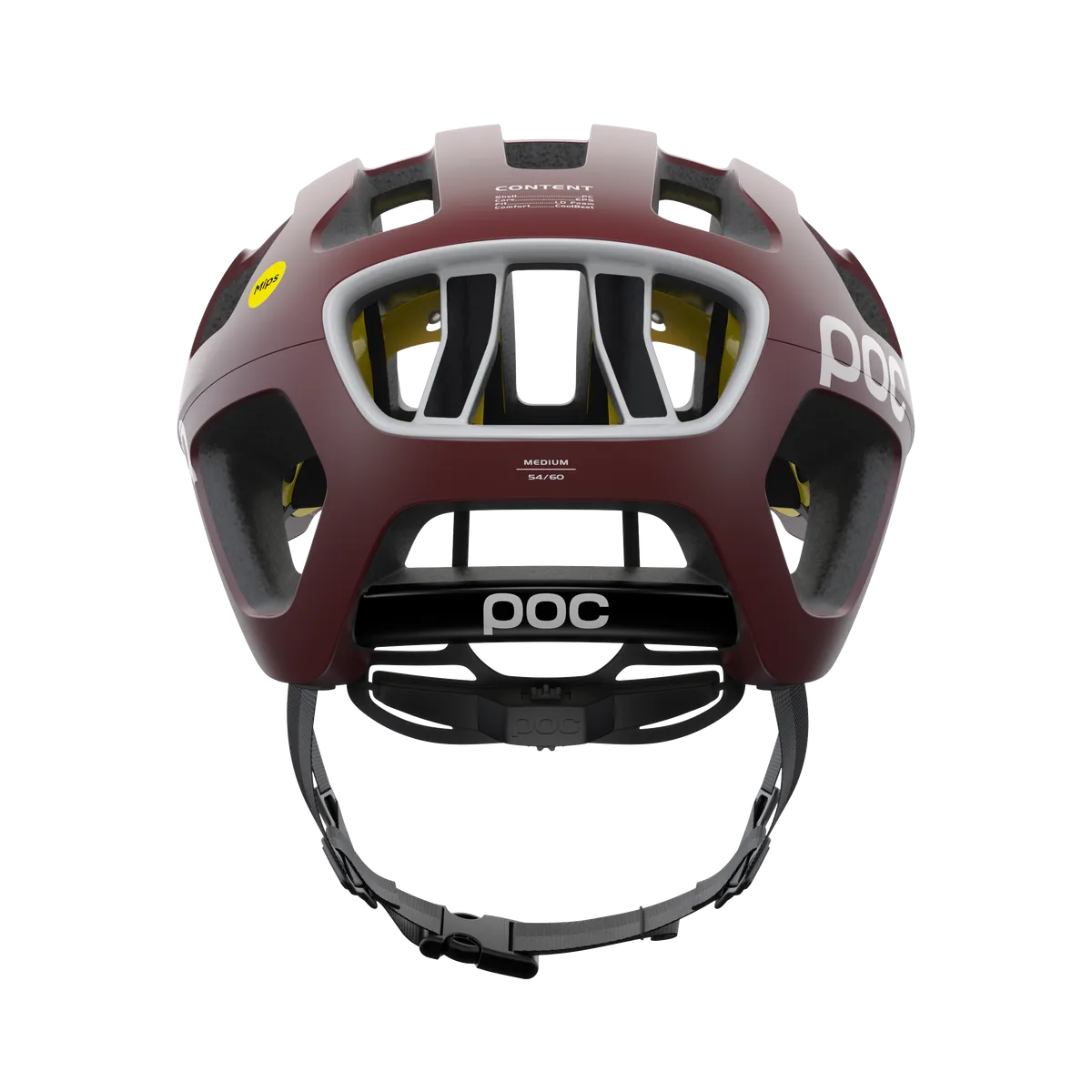 POC Octal MIPS Road Cycling Helmet (Propylene Red Matt) | Cycling Gears Hub