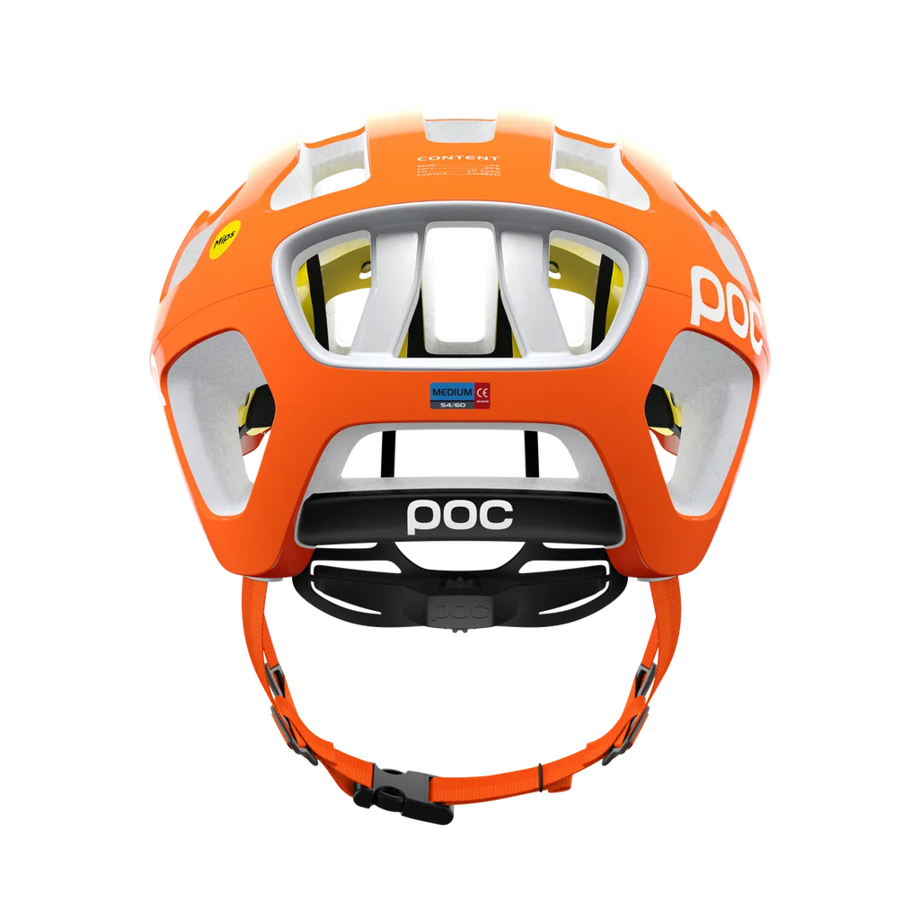 POC Octal MIPS Road Cycling Helmet (Fluorescent Orange) | Cycling Gears Hub