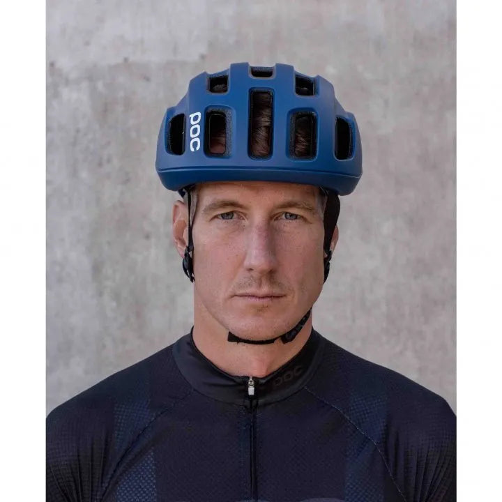 POC Ventral Air Spin Road Cycling Helmet (Lead Blue Matt) | Cycling Gears Hub