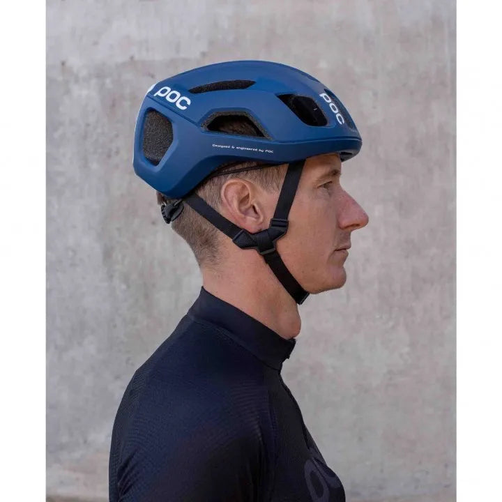 POC Ventral Air Spin Road Cycling Helmet (Lead Blue Matt) | Cycling Gears Hub