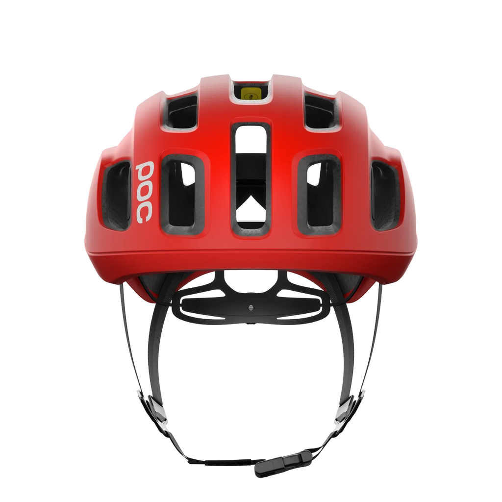 POC Ventral Air Road Cycling Helmet (Prismane Red Matt) | Cycling Gears Hub