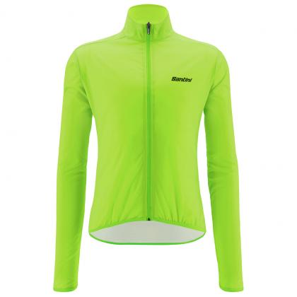 SANTINI NEBULA WIND JACKET-FLUO GREEN FC-M
