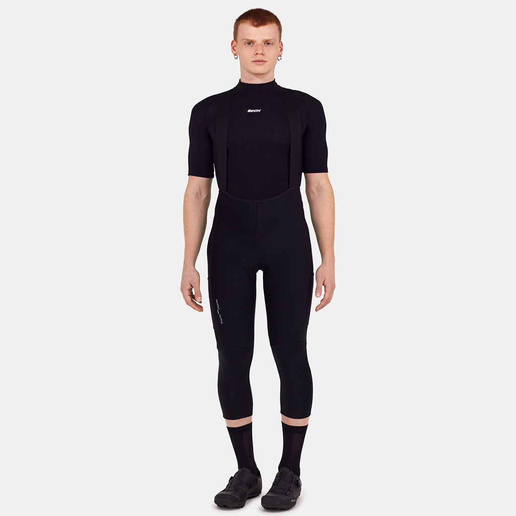 SANTINI CARGO 2.0 3/4 BIBTIGHTS-BLACK SIZE-L