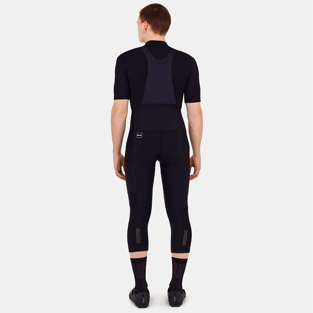 SANTINI CARGO 2.0 3/4 BIBTIGHTS-BLACK SIZE-L