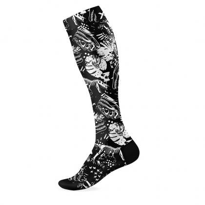 SOX Dinosaur Knee High Socks – Playful Knee-Length Crew | Breathable Comfort & Fun Design