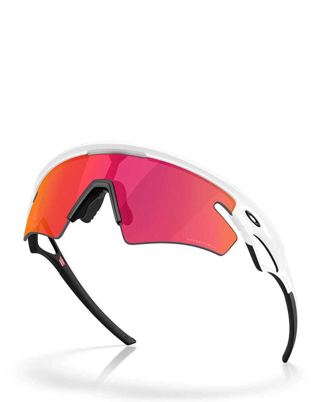 Oakley Sphaera Slash Sunglasses (Matte White/Prizm Field) | Cycling Gears Hub