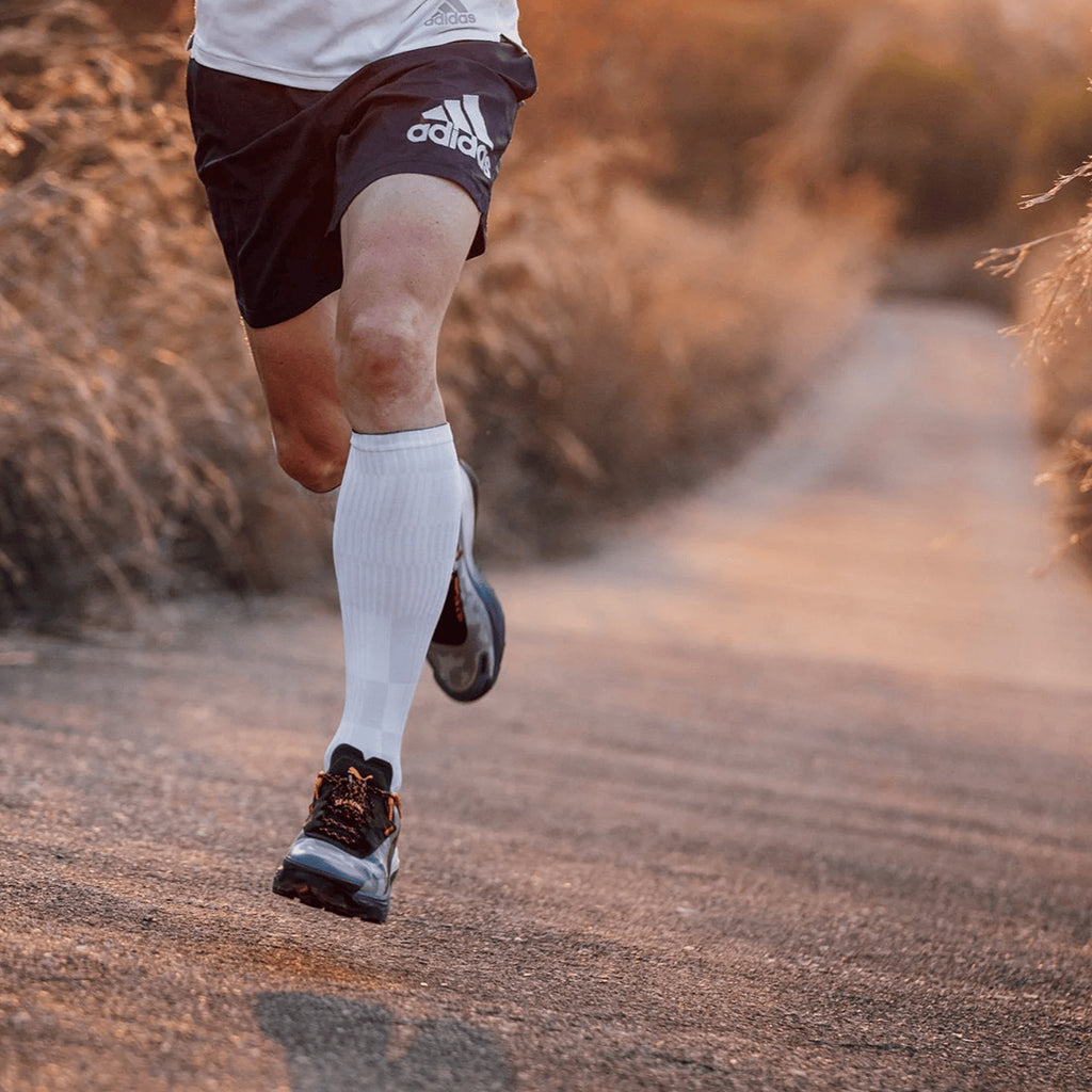 SOX Slight White Knee High Socks – Premium Knee-Length Fit | Breathable Everyday Comfort