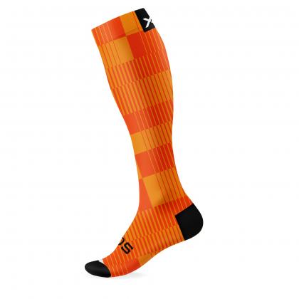 SOX Slight Orange Knee High Socks – Extended Coverage Fit | Breathable Everyday Comfort